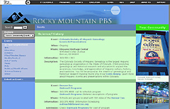 Rocky Mountain PBS Events: Science/History