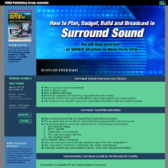 Surround Sound Seminar: Seminar Program